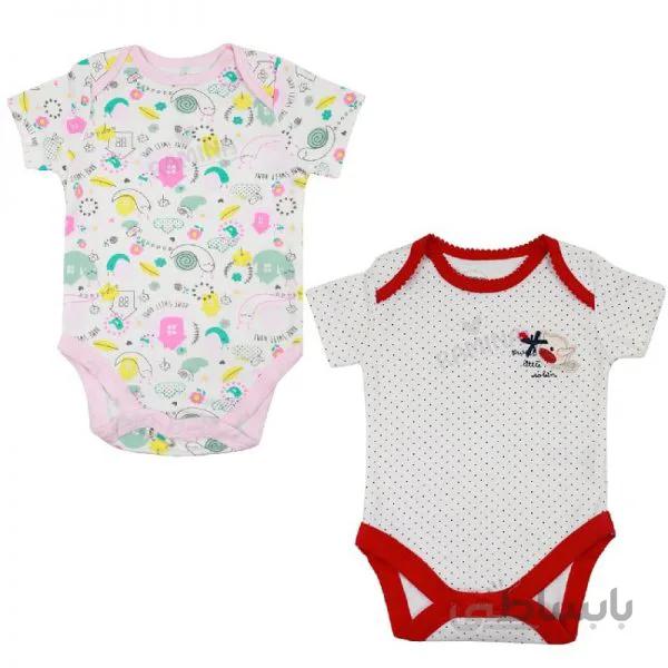 بادی کوتاه تکی دخترانه سایز 00 کد C15 مامازپاپاز Mamas Papas