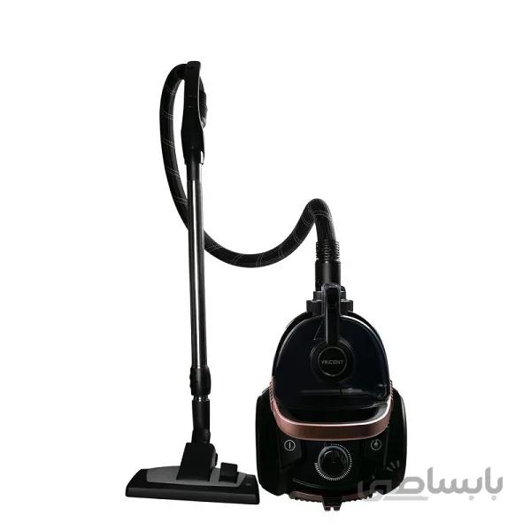 جاروبرقی مخزن دار وینسنت مشکی 1800 وات VC418 ا vinsent VC418 Vacuum Cleaner