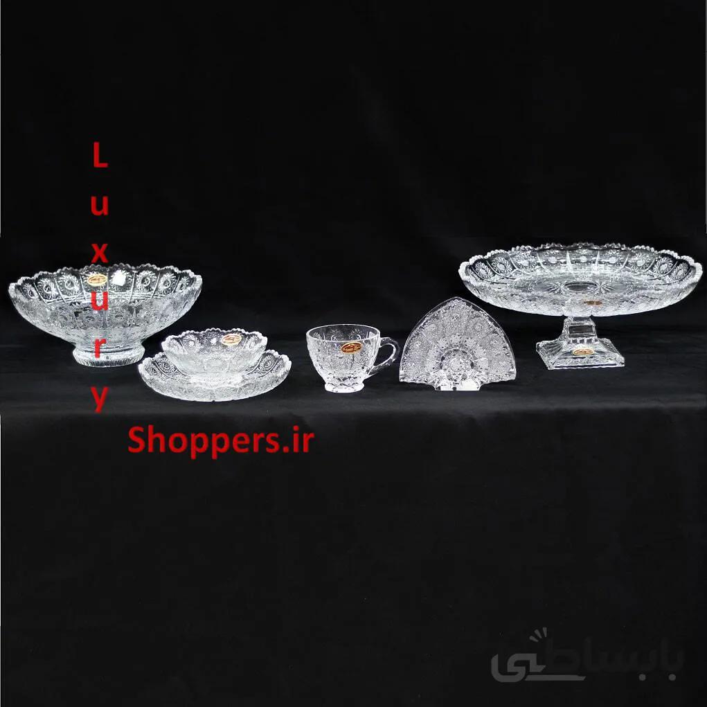 سرویس 21 پارچه کریستال پی کی _ کریستال چک برند بوهمیا
