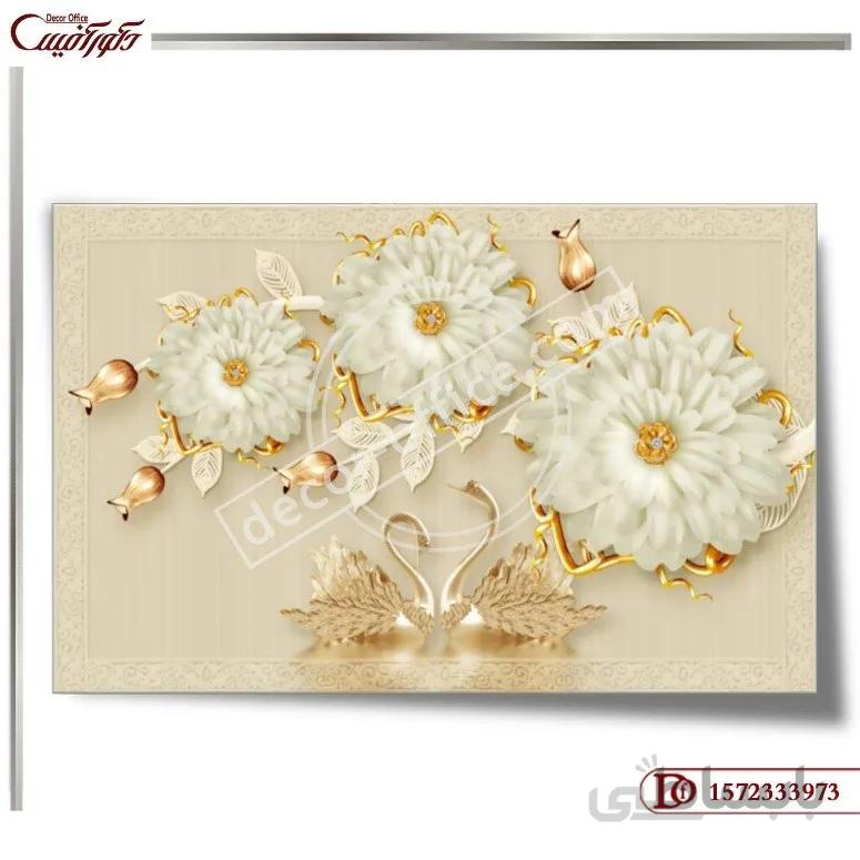 پوستر دیواری گل 3973 ا Flower wall poster 3973
