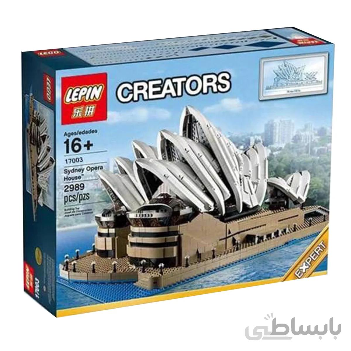 لگو مدل SYDNEY OPERA HOUSE BRICKS کد lepin 17003