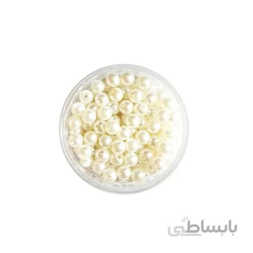 مروارید سایز 4 نباتی روشن کد pearl1003 رشته 230 عددی