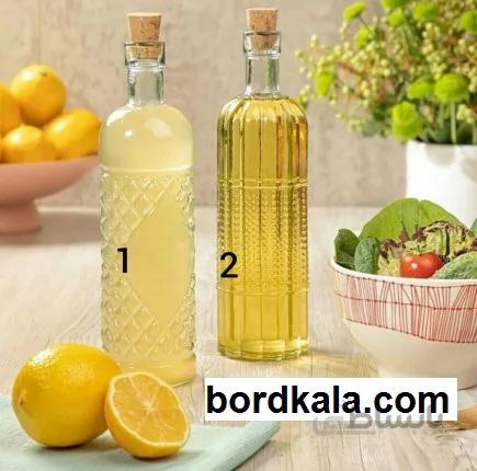 بطری هاى شيشه اى طرح دار