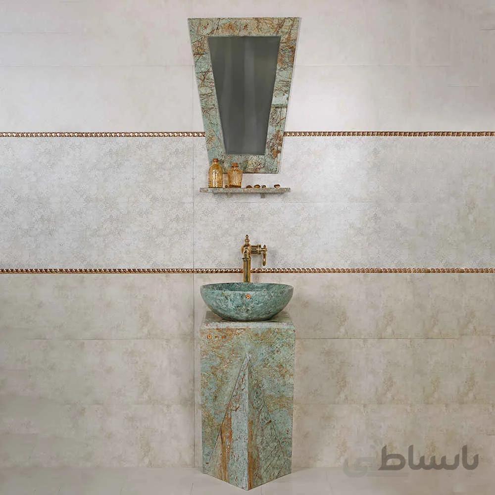 ست کامل روشویی دایانا فیروزه ای