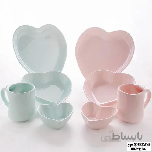 سرویس غذاخوری قلبی 8 پارچه ا کدکالا 4537_515
