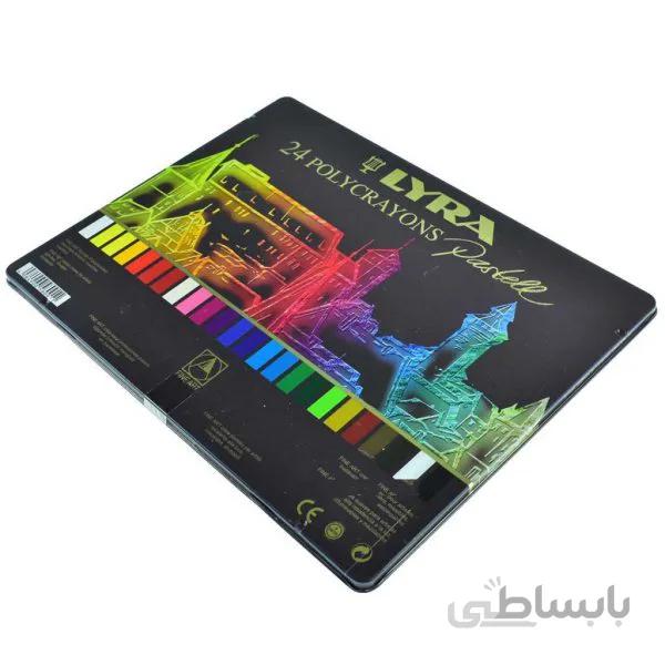پاستل گچی ۲۴ رنگ LYRA