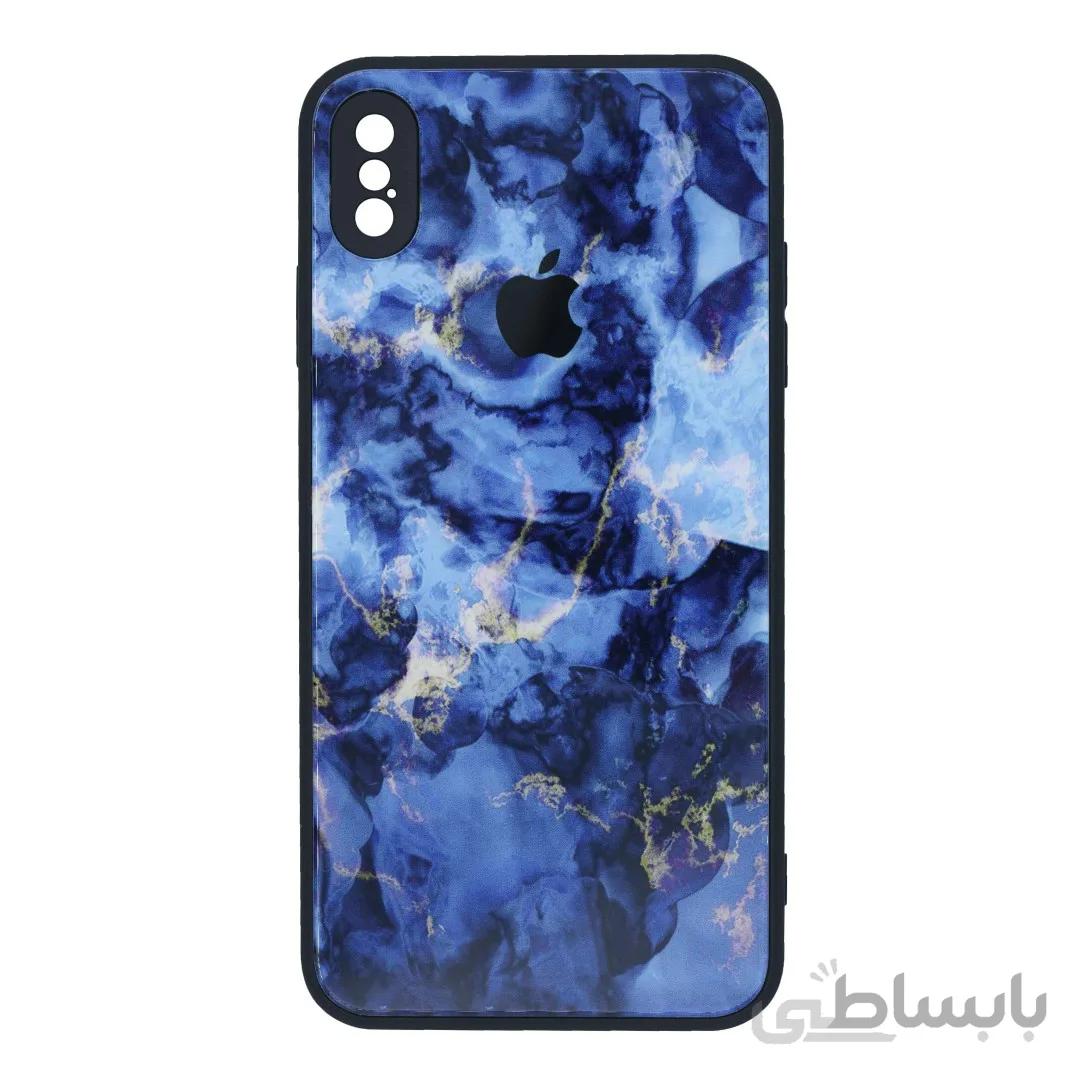 قاب گوشی اپل iPhone XS Max ماربل طرح سنگ مرمر کد MRB-17