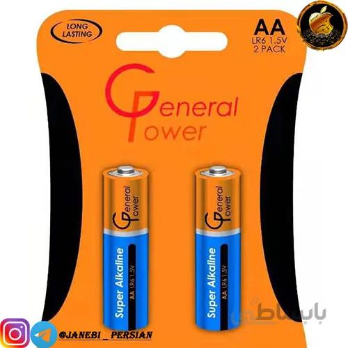 باتری قلم GENERAL POWER Super Alkaline AA