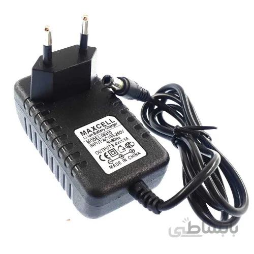 شارژر باتری لیتیوم یون 2 سل 8.4V/1A دیواری MAXCELL مدل 08410