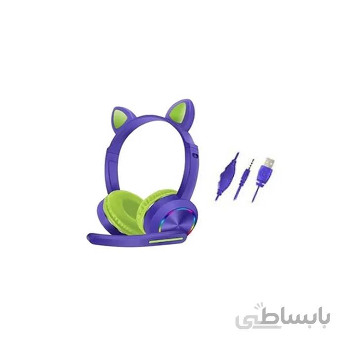 هدست باسیم گربه ایی مدل AKZ-020