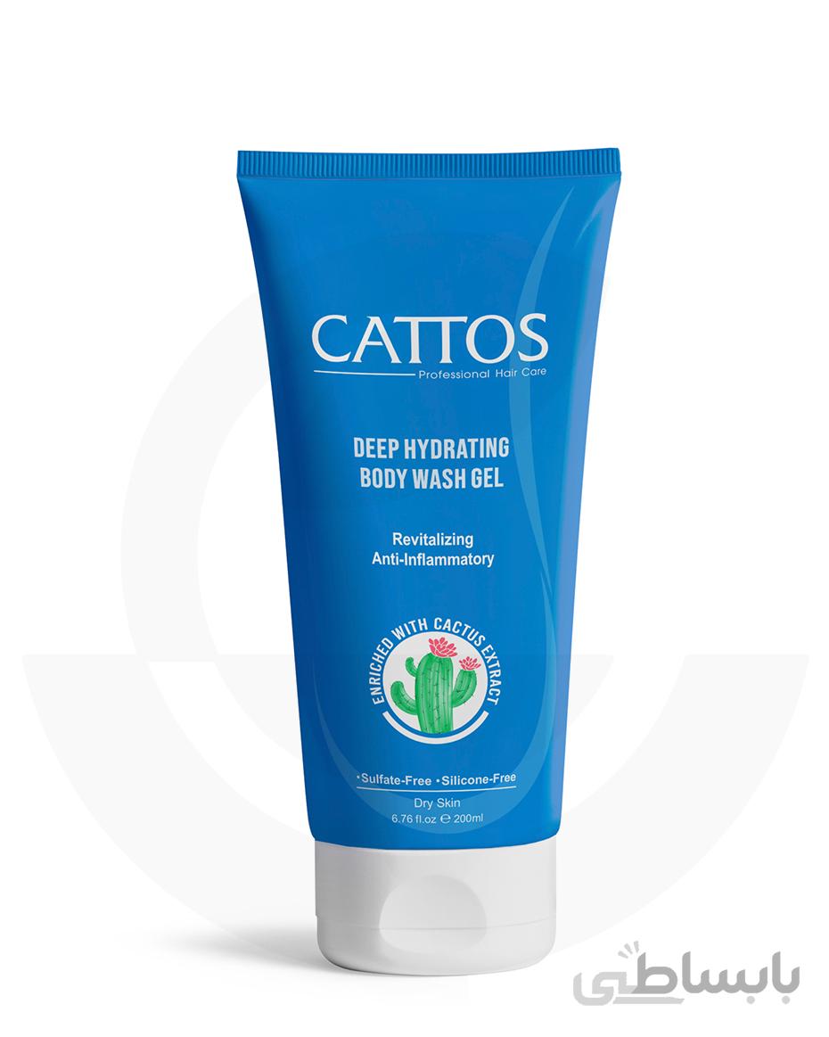 ژل شستشوی بدن آبرسان کاتوس ا Cattos Deep Hydrating Body Wash