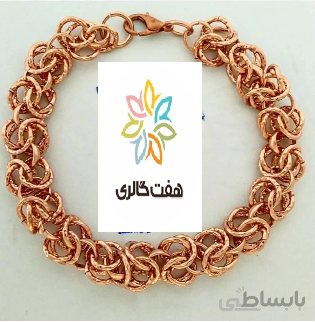 دستبند بافت مسی کد ۱۰۸۲۰