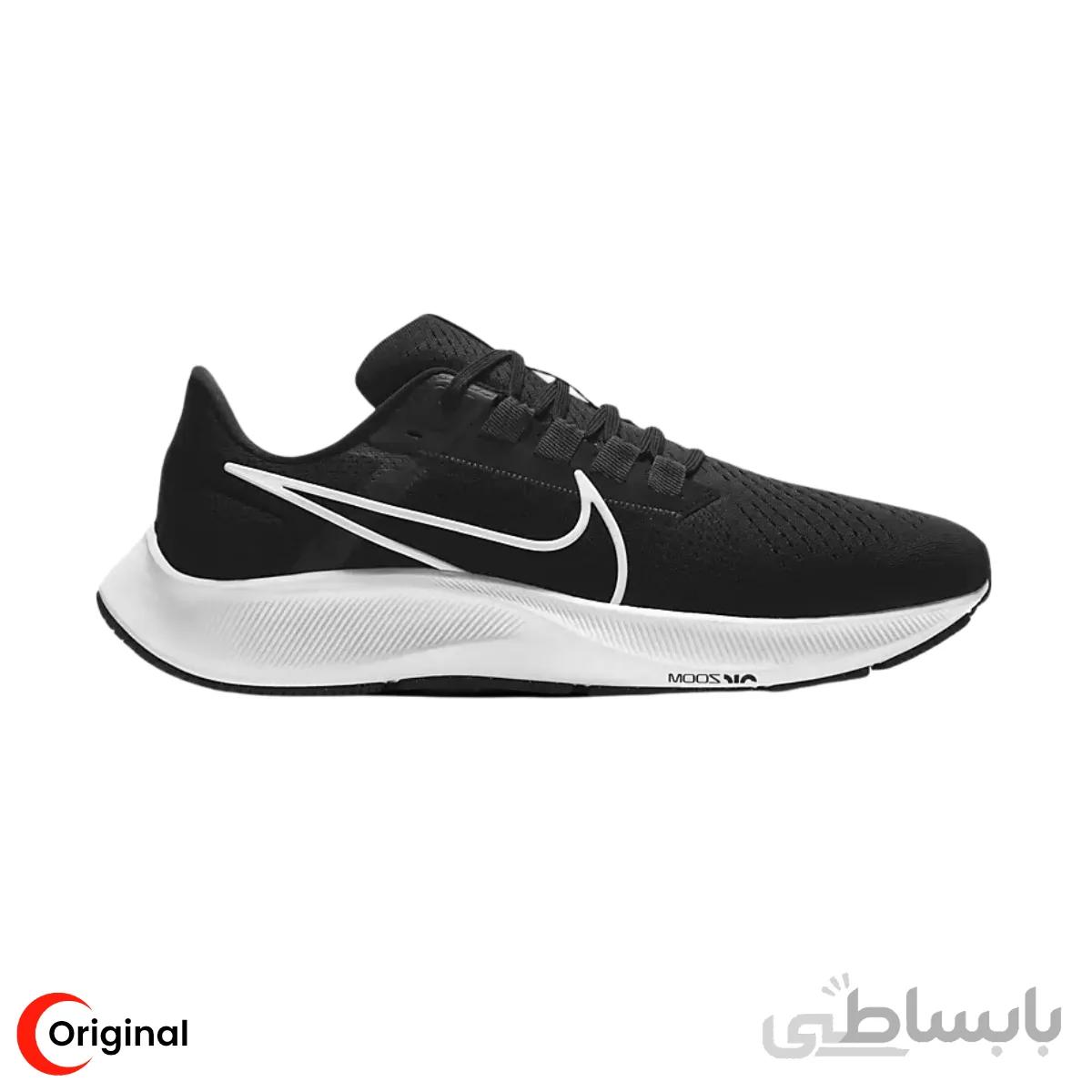 کتونی اورجینال مردانه نایک ایر زوم پگاسوس 38 Nike Air Zoom Pegasus 38 Black And White