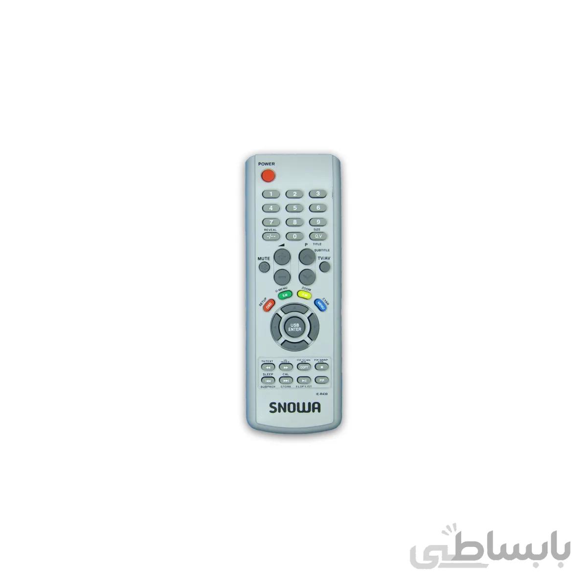 کنترل تلویزیون اسنوا snowa مدل ie r430