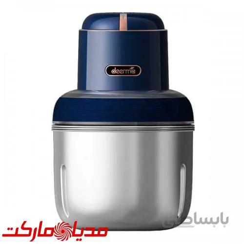 چرخ گوشت و غذاساز شارژی شیائومی مدل Deerma DEM-JR081 ا deerma food processor dem-jr081