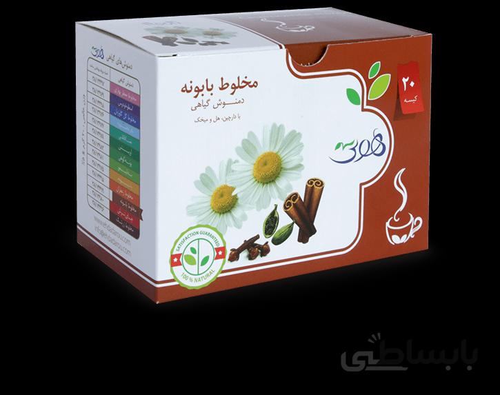 دمنوش گیاهی مخلوط بابونه هوتی کد ۹۰۲۳