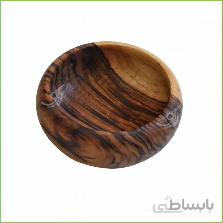 کاسه چوبی خمره ای قطر ۱۲ کد ۱۰۱۷۳۳