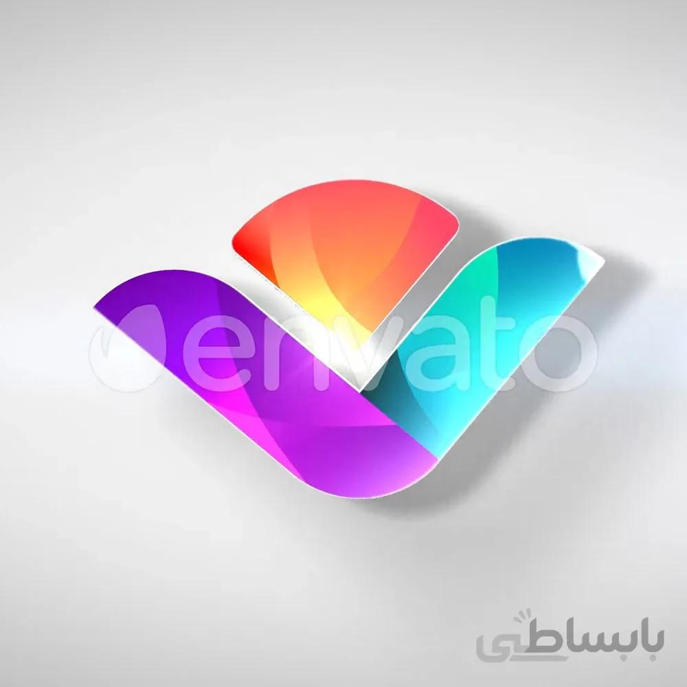 پروژه آماده افترافکت لوگو موشن Clean 3D Logo Reveal