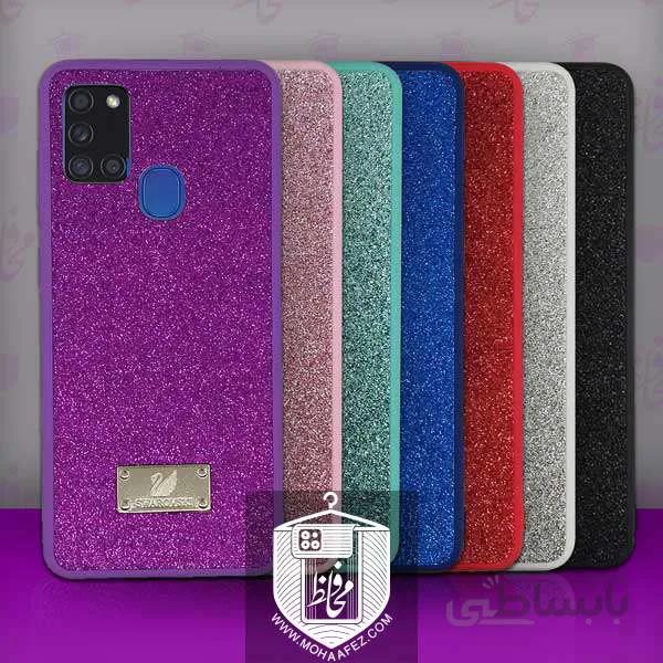 قاب اکلیلی سامسونگ Galaxy A21s طرح swarovski کد SA512