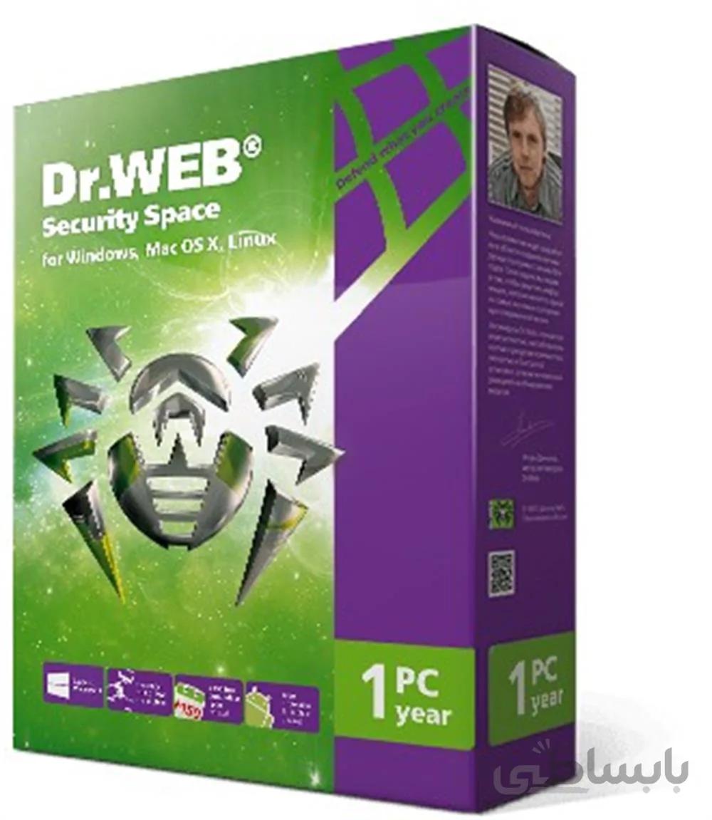 آنتی ویروس Dr.Web Security Space 1 Year 1PC 1Mob ا Dr.Web Security Space 1 Year 1PC 1Mob