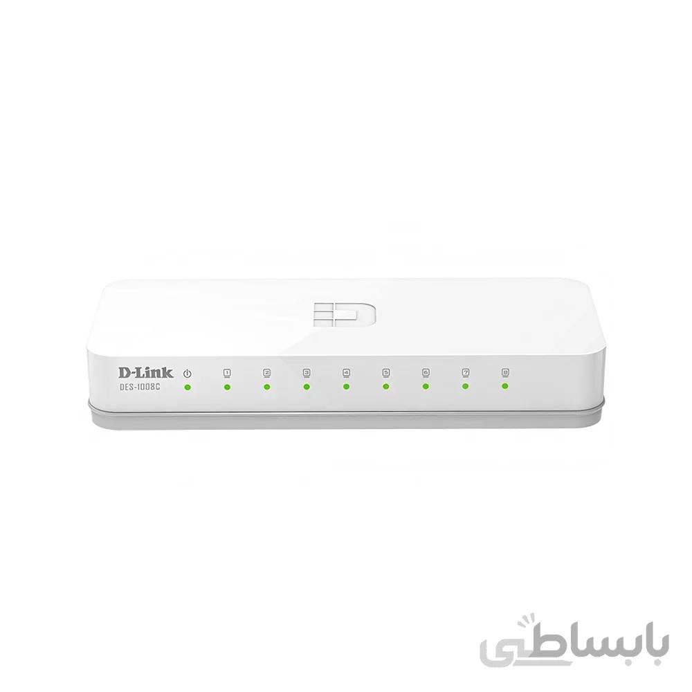 سوئیچ 8 پورت دی لینک DES-1008C ا D-Link DES1008C Switch 8 Port