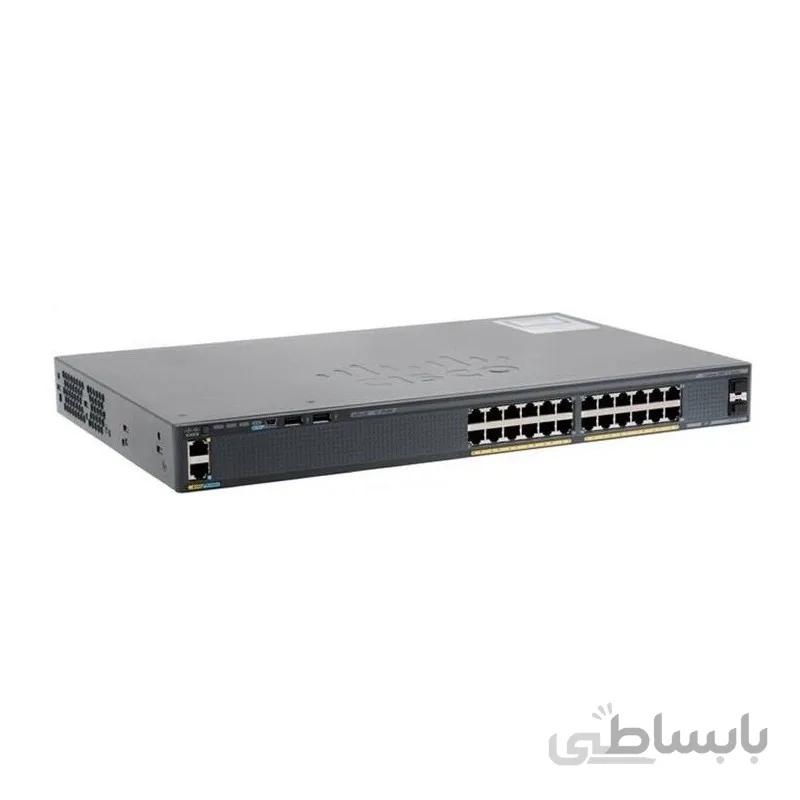 سوییچ ۲۴ پورت سیسکو مدل CISCO WS-C2960X-24TS-L