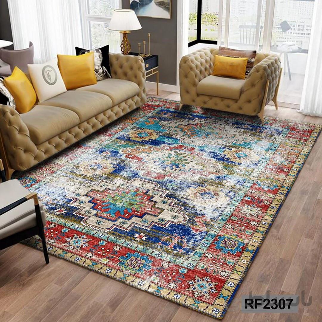 روفرشی مخمل کشدوز کد 2307 در چهار سایز استاندارد زمان آماده شدن 20 روز کاری ارسال رایگان به سراسر کشور - تیپاکس یا پیک / 6 متری