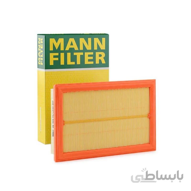 فیلتر هوا بنزE180 اتاق ۲۱۲ موتور M274 برند مان MANN (اصلی)