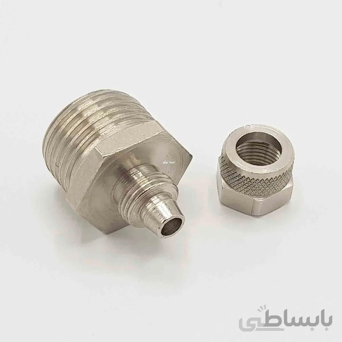 اتصال مستقیم مهره ای 1/2 به 6