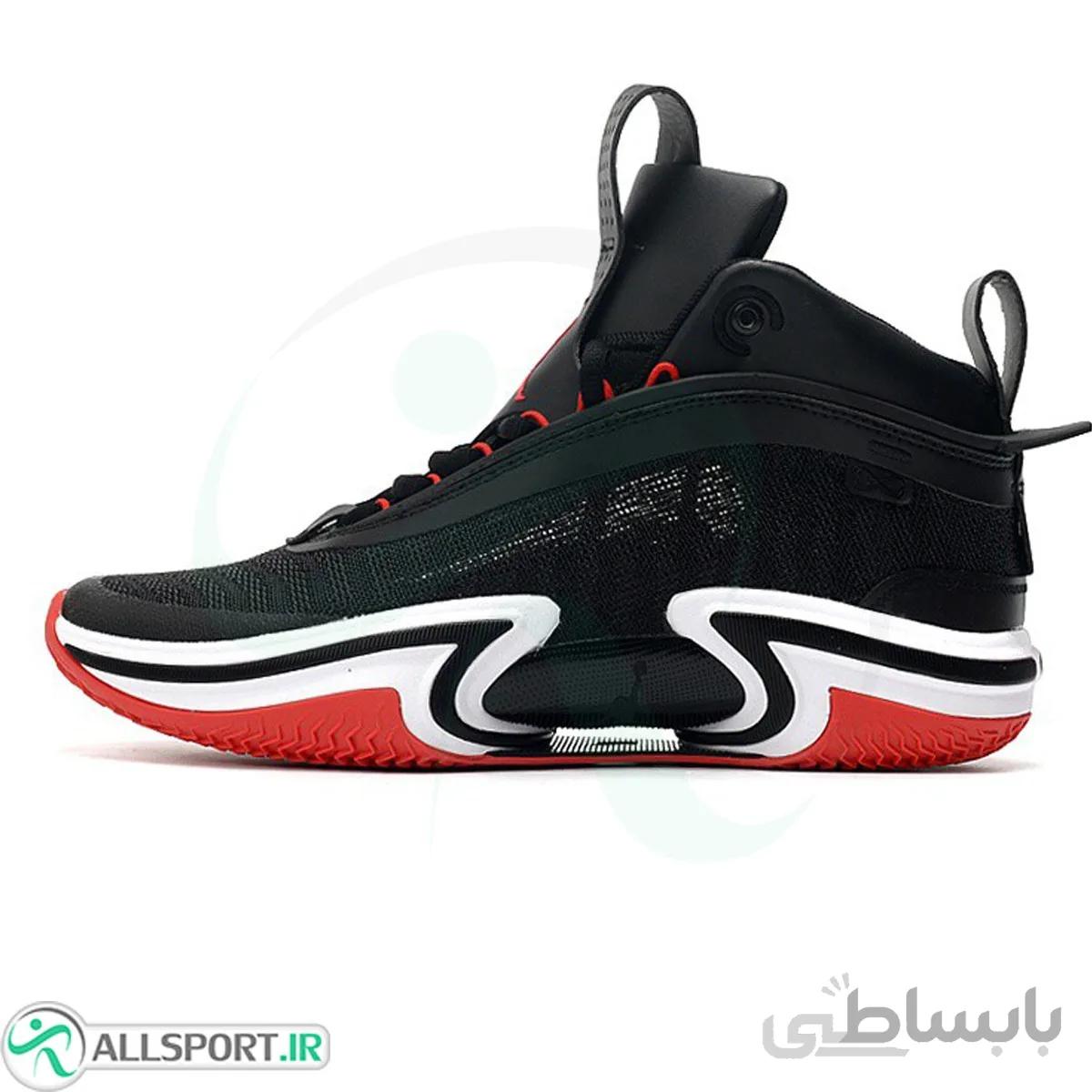 کفش بسکتبال نایک طرح اصلی Nike Air Jordan 36 Black Red