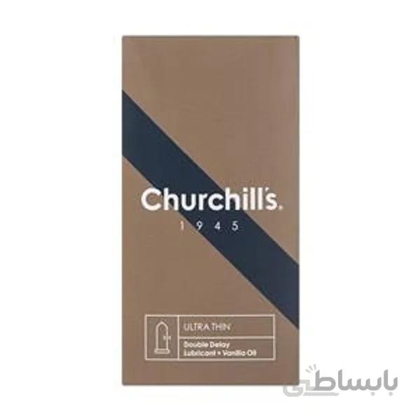 کاندوم چرچیلز مدل Ultra Thin بسته 12 عددی