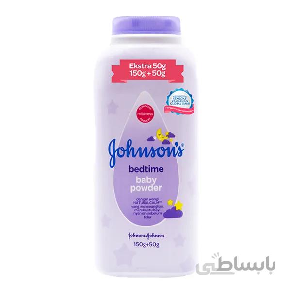 پودر بچه جانسون مدل BEDTIME بسته 200 گرمی