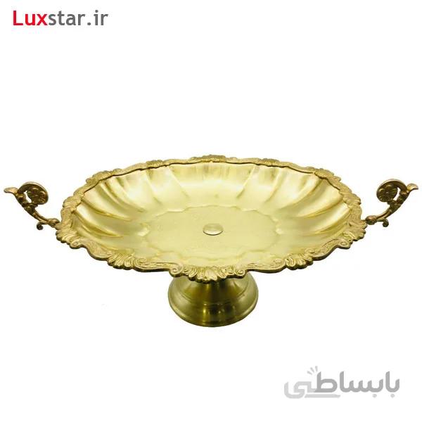 کشکول صدفی پایه بلند ایران کادو مدل 254b ا Irankado B254 Brass Dish