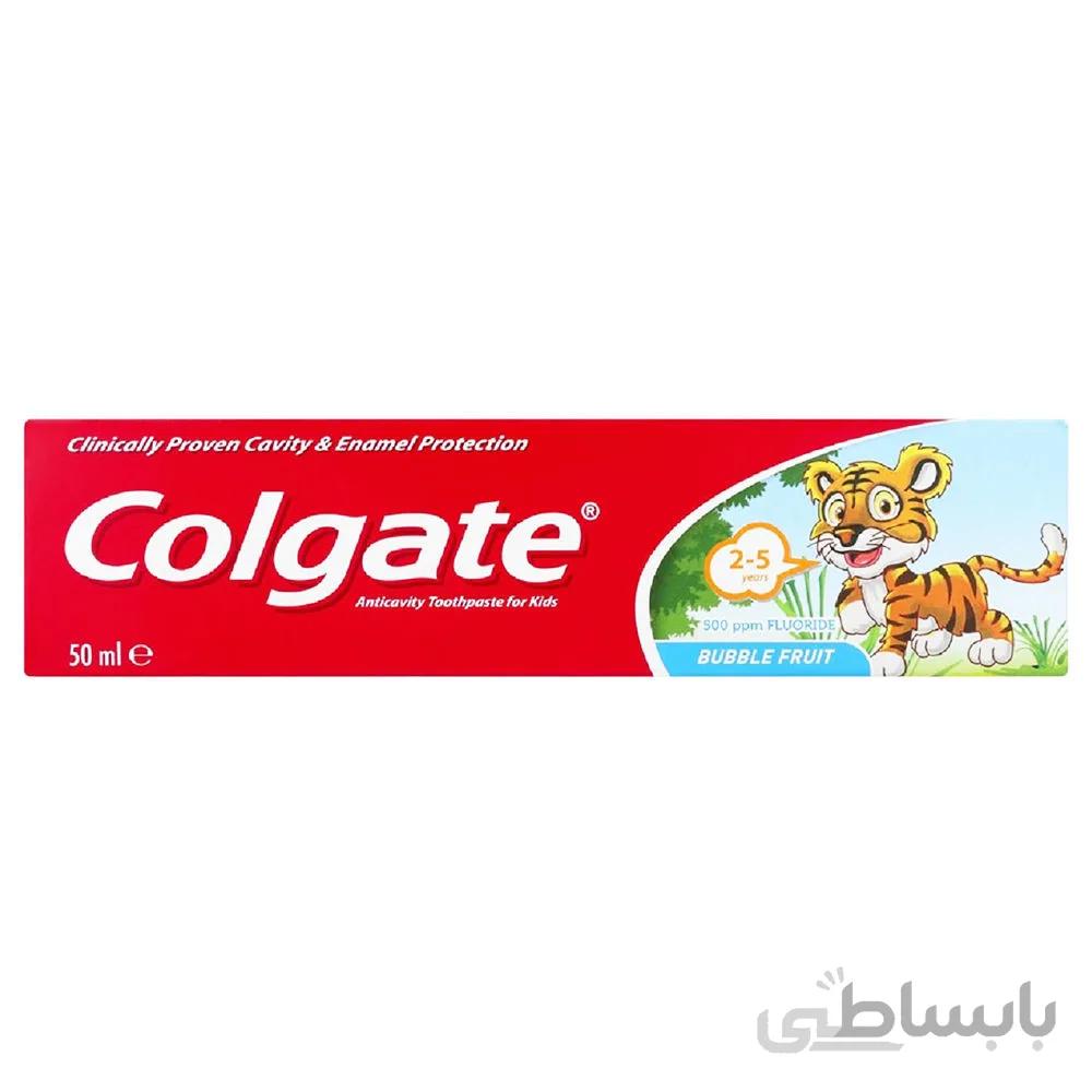 خمیردندان کودک کولگیت2 تا 5 سال کلگیت Colgate Kids حجم 50 میلی لیتر