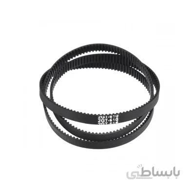 تسمه تایمینگ حلقه بسته GT2 عرض 6 میلی‌متر و گام 2 میلی‌متر با دندانه و طول‌های مختلف