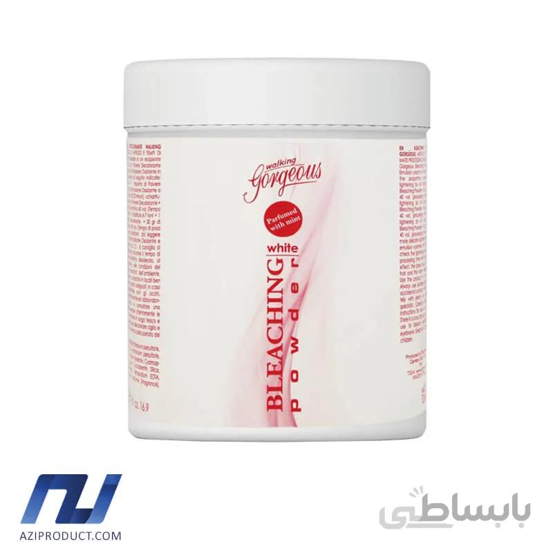 پودر دکلره موی گرجس مدل Bleaching Powder وزن 500 گرم