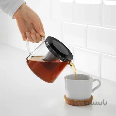 قوری شیشه ای کوچک ایکیا RIKLIG