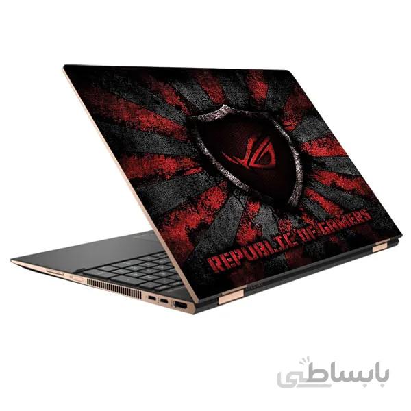 اسکین لپ تاپ طرح Republic Gamer کد۰۲