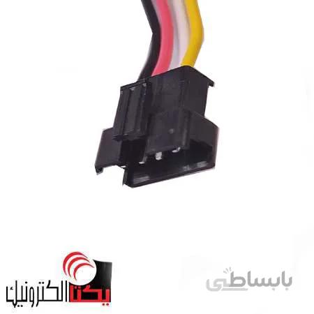 کانکتور SM یا بین راهی نری سیم دار 2.50 میلی متری4پین