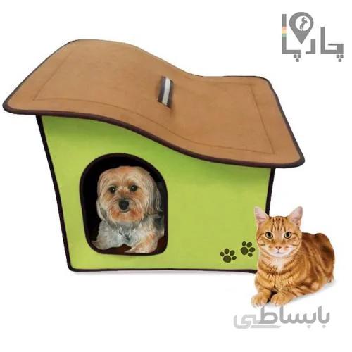 لانه سگ و گربه پت Ypet همراه سقف تاشو سبک و مقاوم