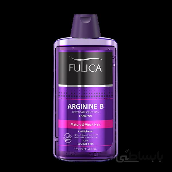 شامپو تقویت کننده مو فولیکا مدل Arginine B حجم 400 میلی لیتر ا fulica Arginine B Strengthening shampoo 400ml کد 348787