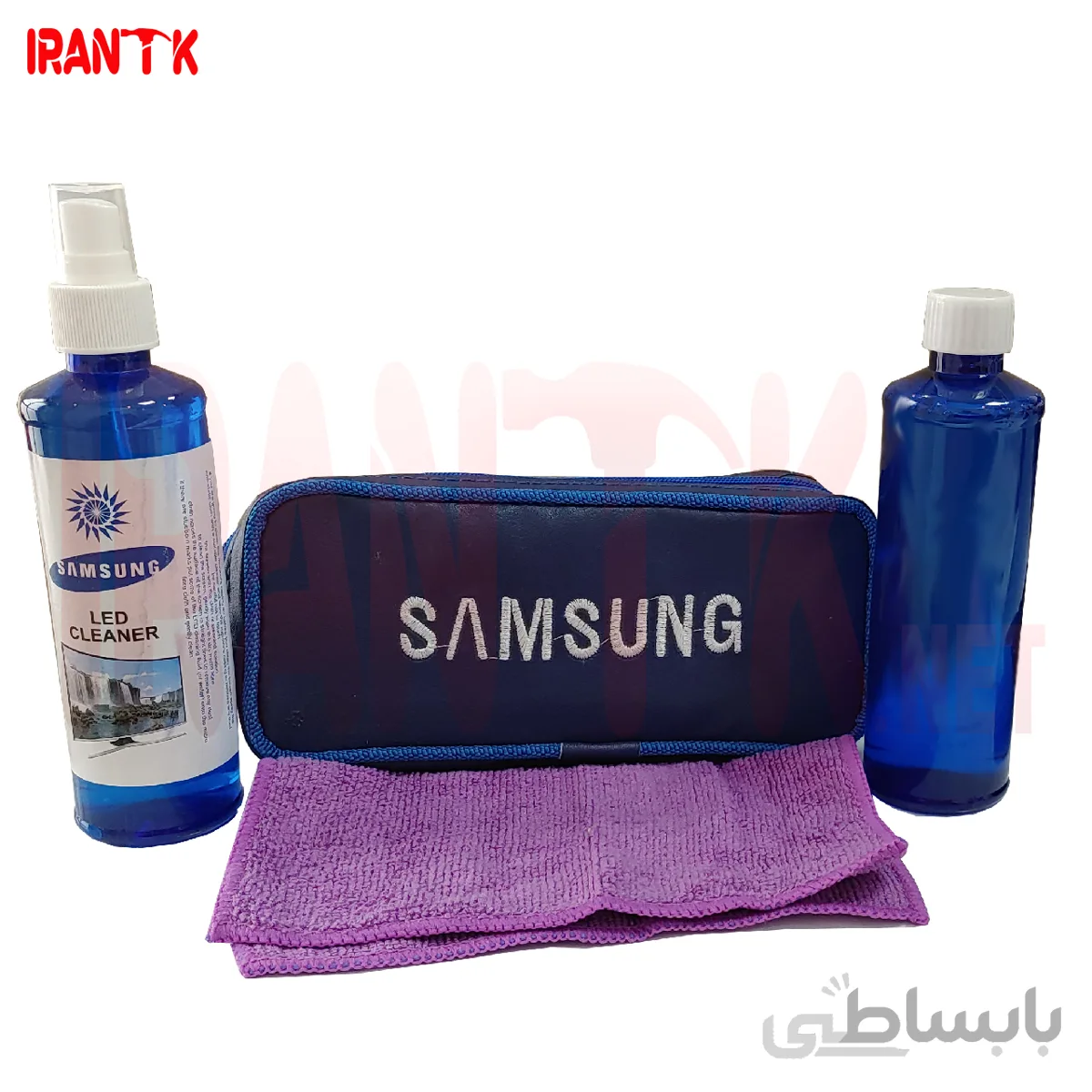 اسپری تمیز کننده کیفی با دو محلول و دستمال سامسونگ