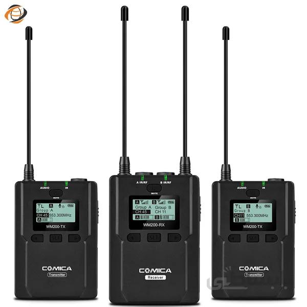 ست میکروفون بی سیم کامیکا CVM-WM200A