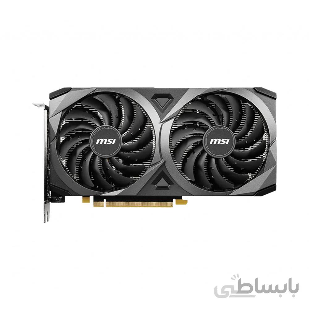 کارت گرافیک ام اس آی RTX 3050 VENTUS 2X OC حافظه 8 گیگابایت ا MSI GeForce RTX 3050 VENTUS 2X OC 8GB DDR6 128bit Graphics Card