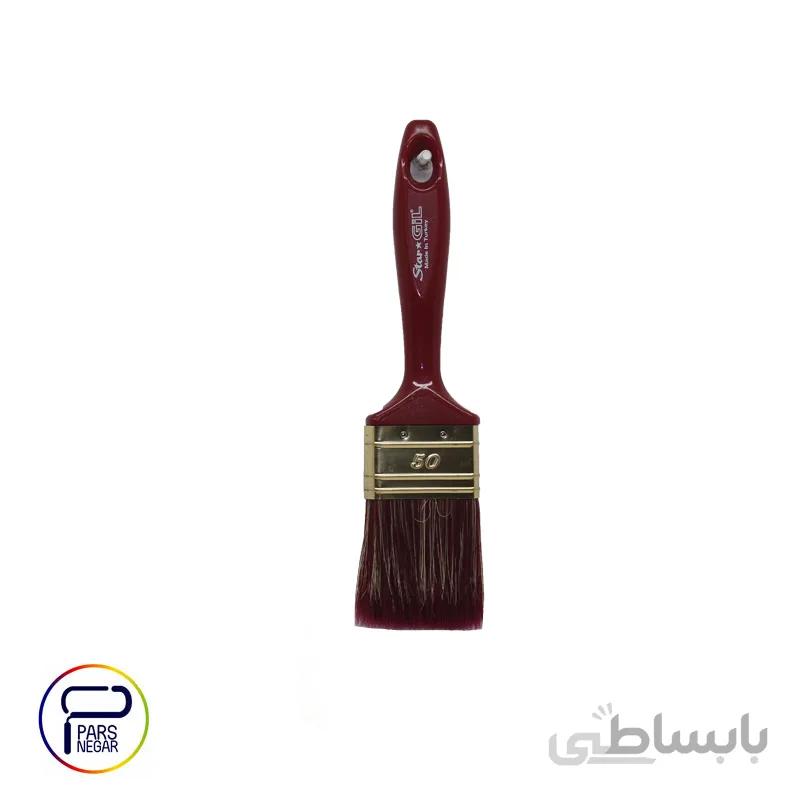 قلم مو استارگیل ۵۰ میلی متر موی نرم مخصوص رنگ آکریلیک