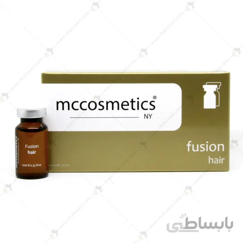 کوکتل مزوتراپی 10 سی سی اسپانیایی فیوژن ام سی کازمتیکس مدل هیر Mesotherapy Cocktail Fusion mccosmetics Hair 10cc