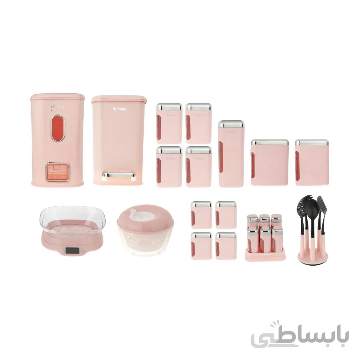 سرویس اشپزخانه 28 پارچه همارا سفید