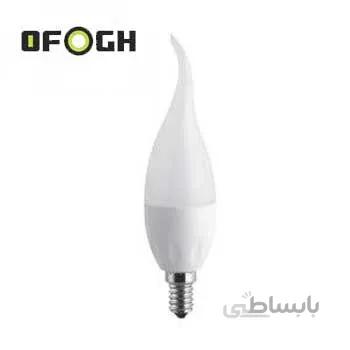 لامپ شمعی 8w اشکی مهتابی افق ا led lamp bulb 8W ofogh