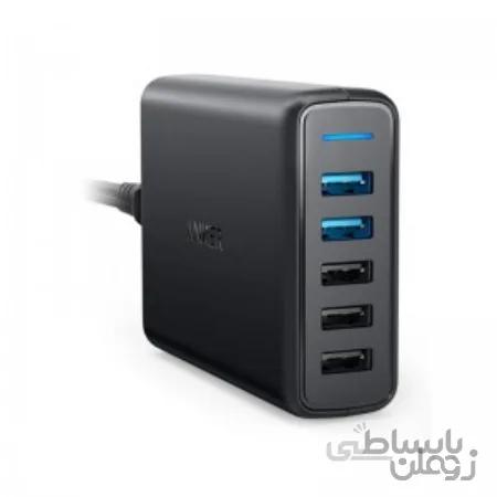 شارژر دیواری انکر مدل A2054 Power Port 5 63W iQ QC3