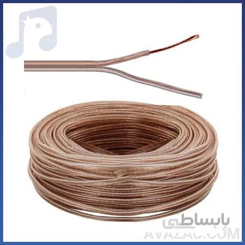 کابل بلندگو شیشه ای ۲x2 زیکو